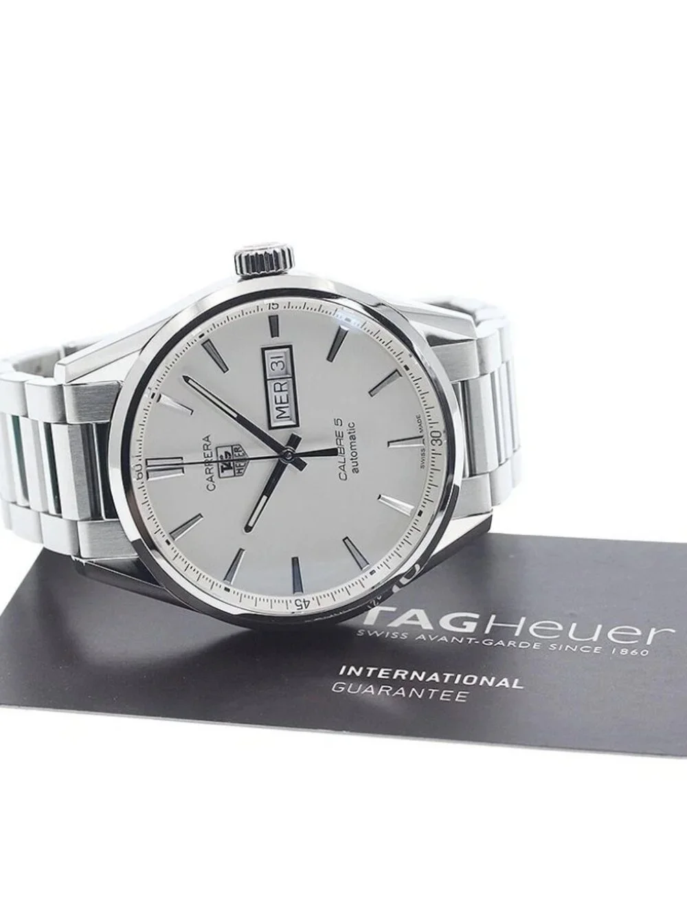 TAG HEUER Carrera Caliber 5 WAR201B.BA0723 Day date Automatic Men's Watch_941307